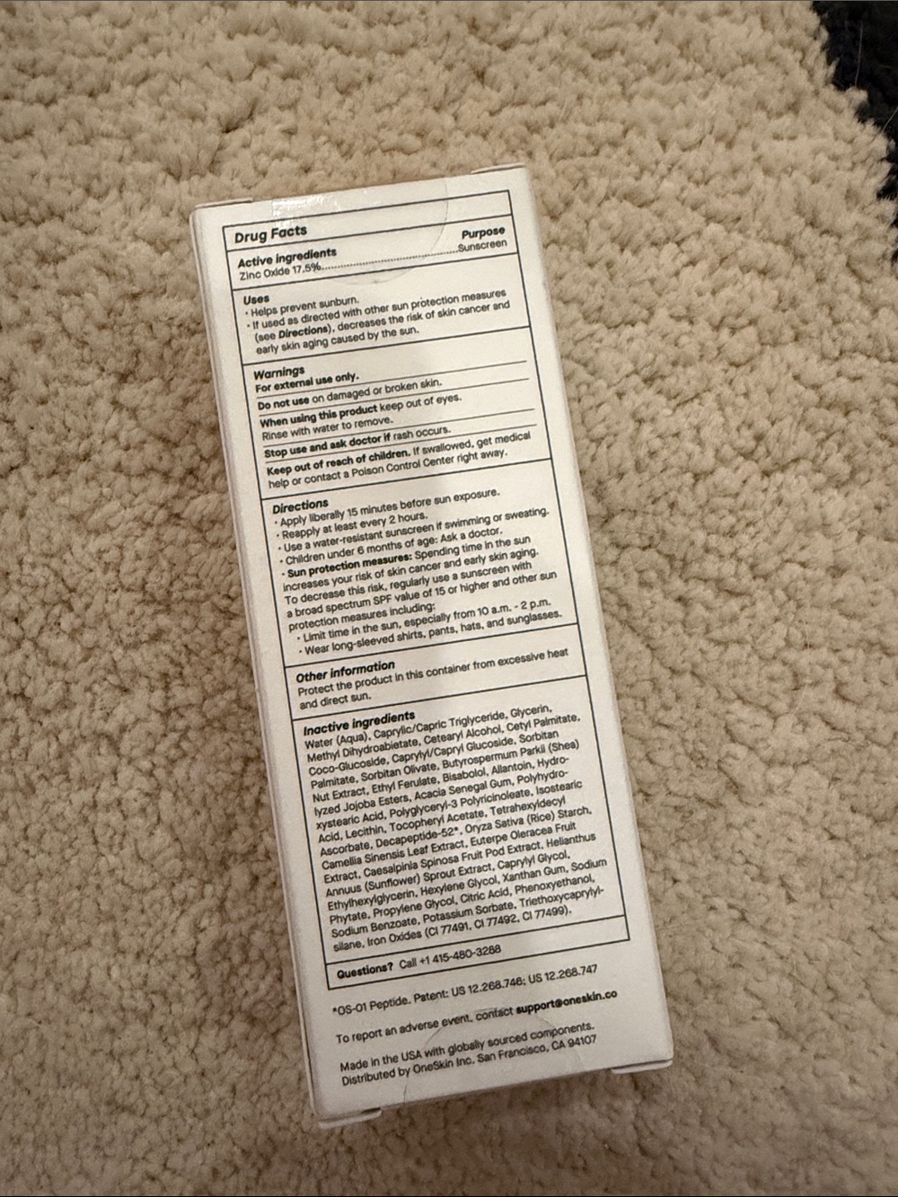 NIB One Skin Tinted SPF - Picture 3 of 6